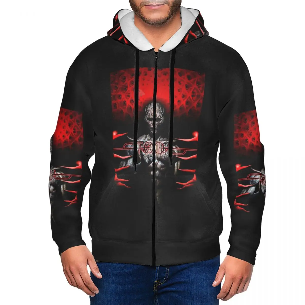 Tool Band Lateralus Heavy Metal Zipper Hoodie Hip Hop Pullover Autumn Winter Men Women Sweatshirts Long Sleeve Tops