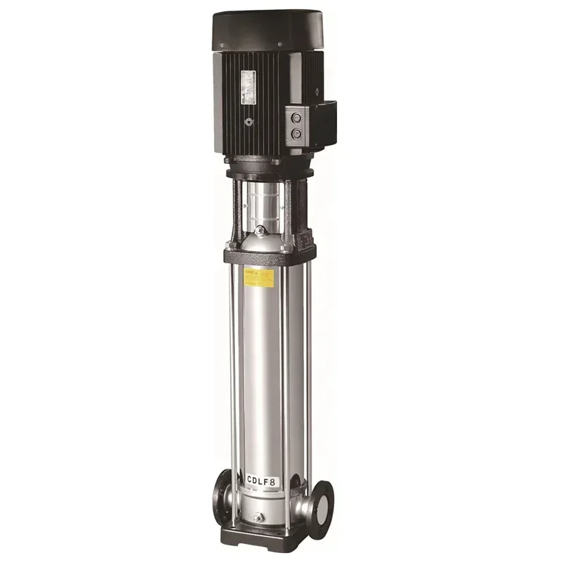 مضخة مياه طرد مركزي عمودية متعددة المراحل من سلسلة CDL