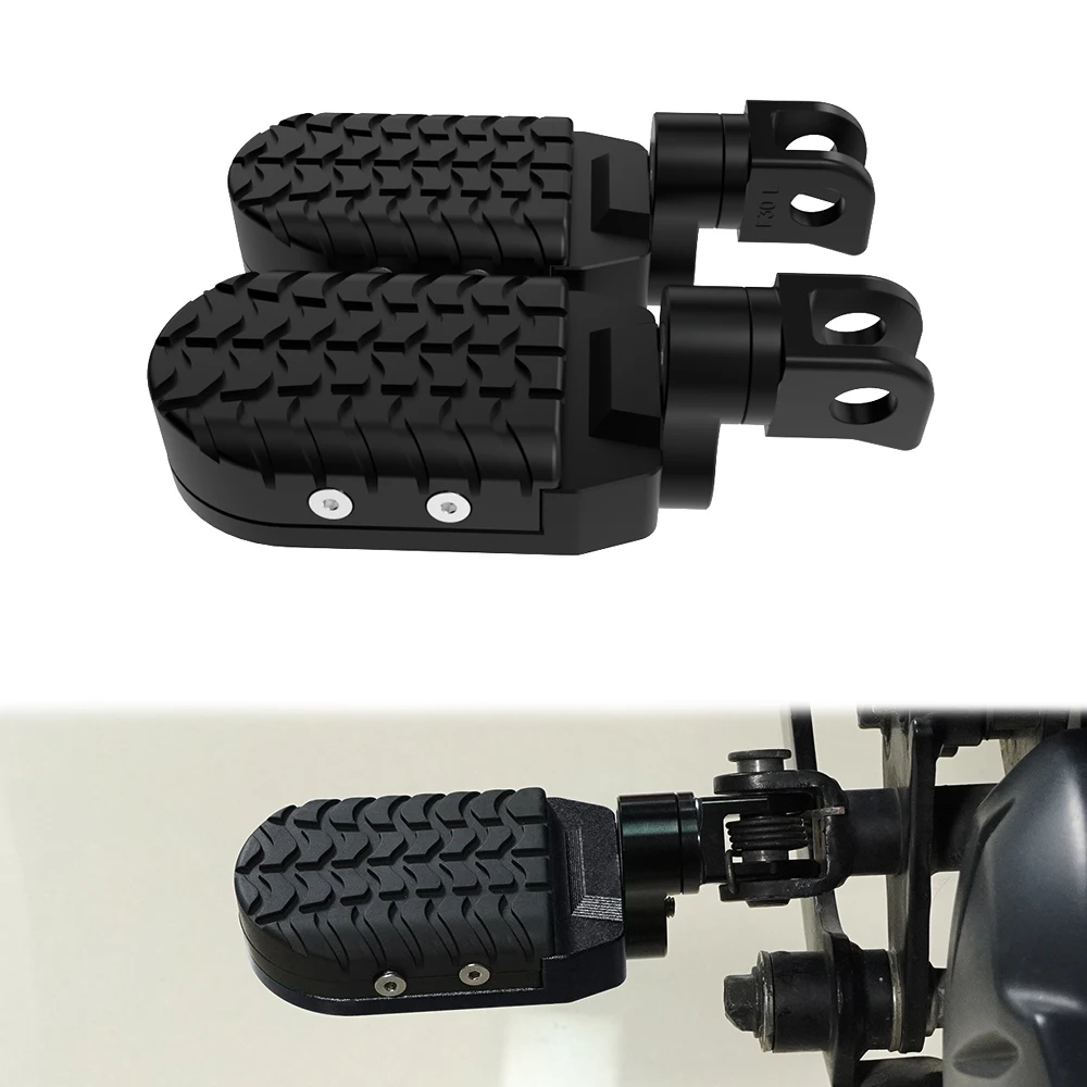 Motorcycle Front Footrest Footpegs Foot Pegs For Harley Davidson XLH 1200 XLH/XLCH/XLX-61 1000 XL 1200 C/L/R/S Sportster/Custom