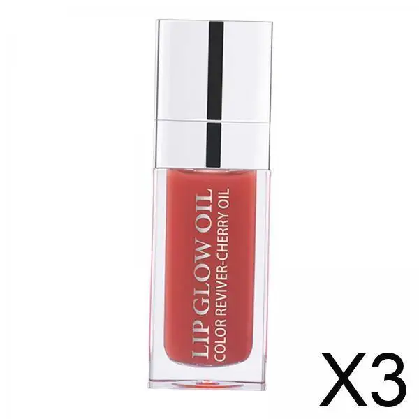 Moisturizing Plumping Lip Oil Big Brush Head Gloss Lightweight Non Sticky Hydrating Oil for Glossy Lips