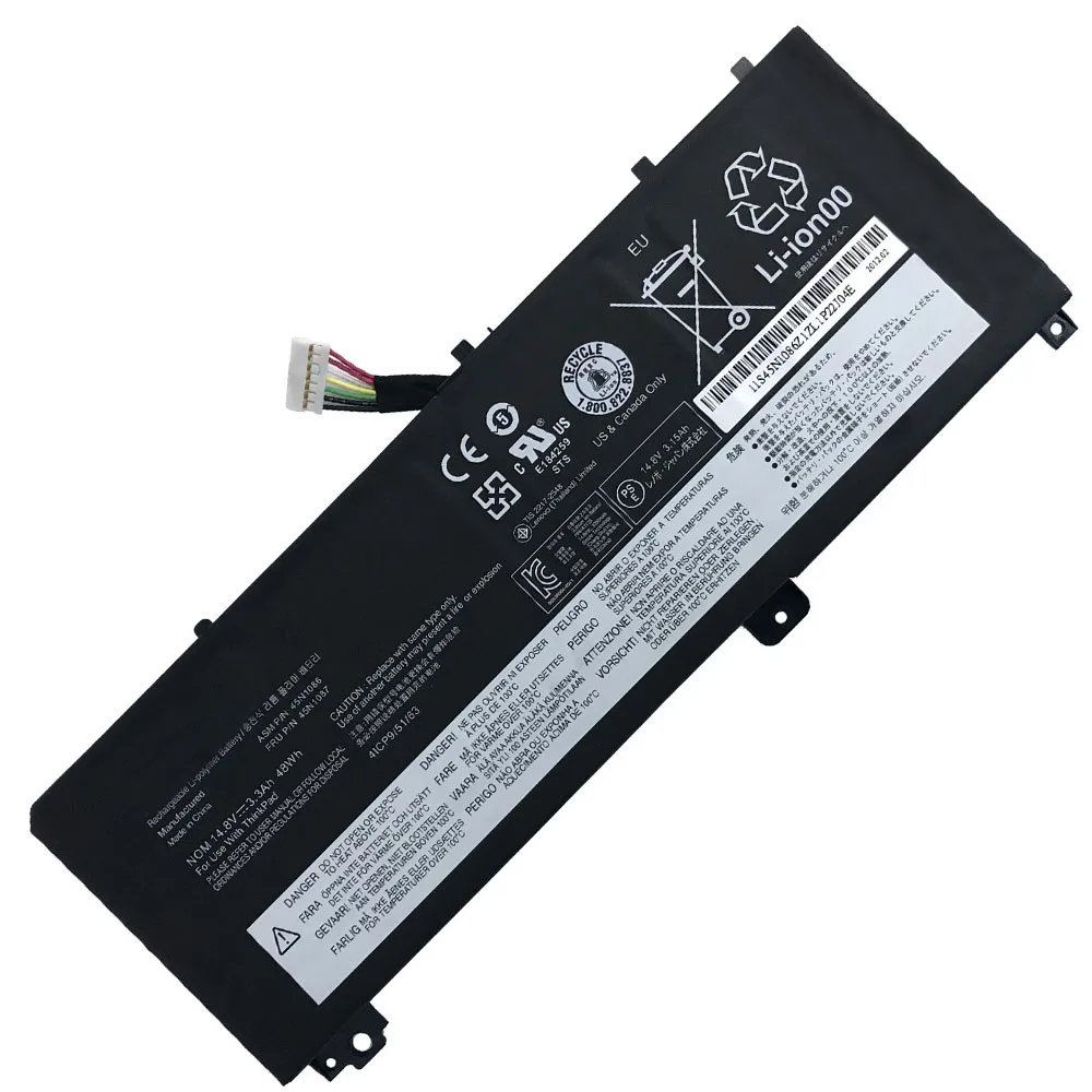 Batteria per Laptop 14.8V 48Wh 45 n1084 per Lenovo ThinkPad Edge S430 S420 45 n1085 45 n1086 45 n1087