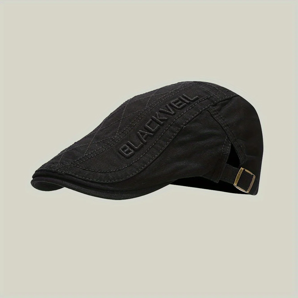 

British Style Men's Solid Color Hats Female Beret Hat Breathable Summer Hats for Women Sun Protection Cap Berets Caps for Women