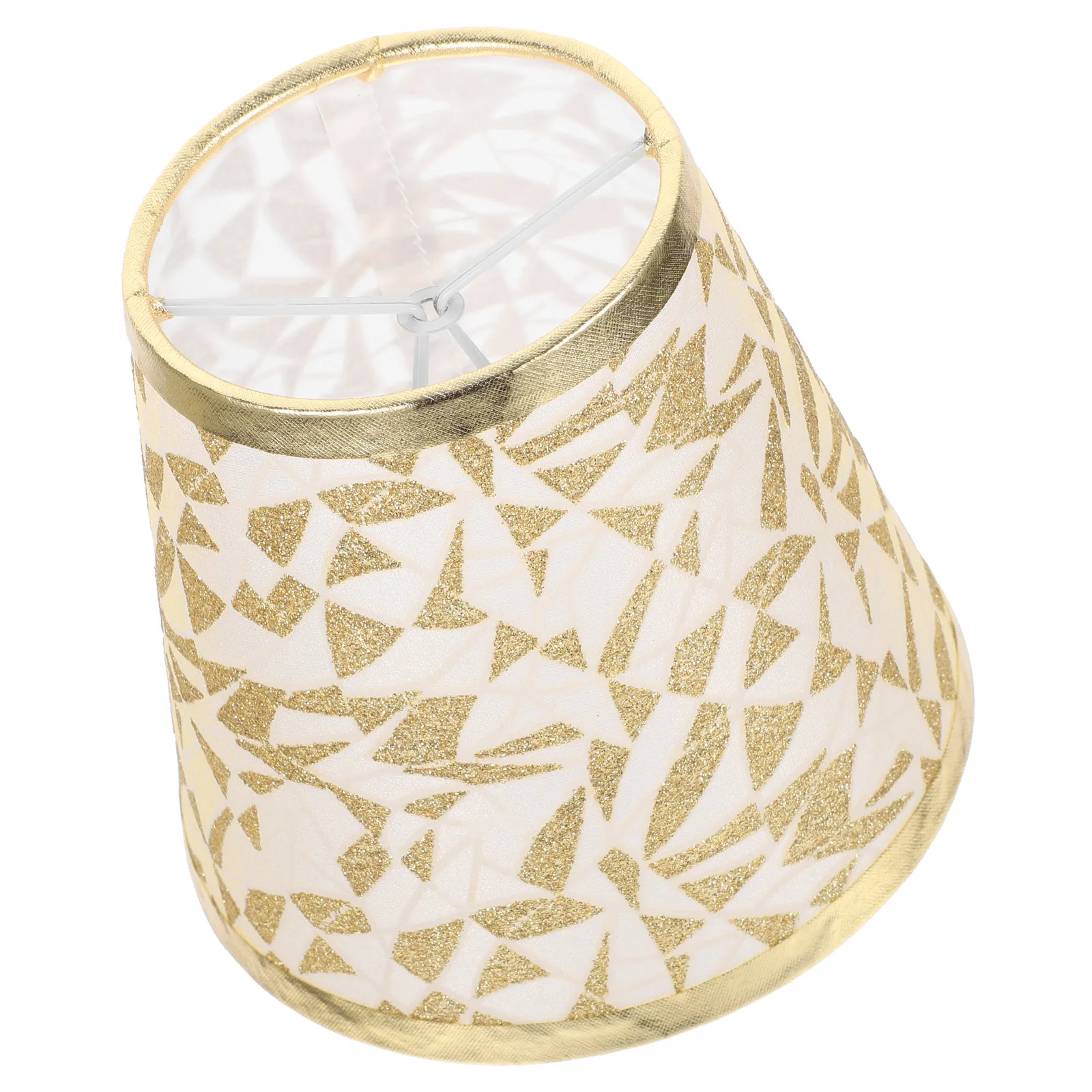 

Black Modern Lampshade for Table Bedside Decorative Light Covers Simple PVC Iron Material Lamp Shades Replacement Floral Pattern