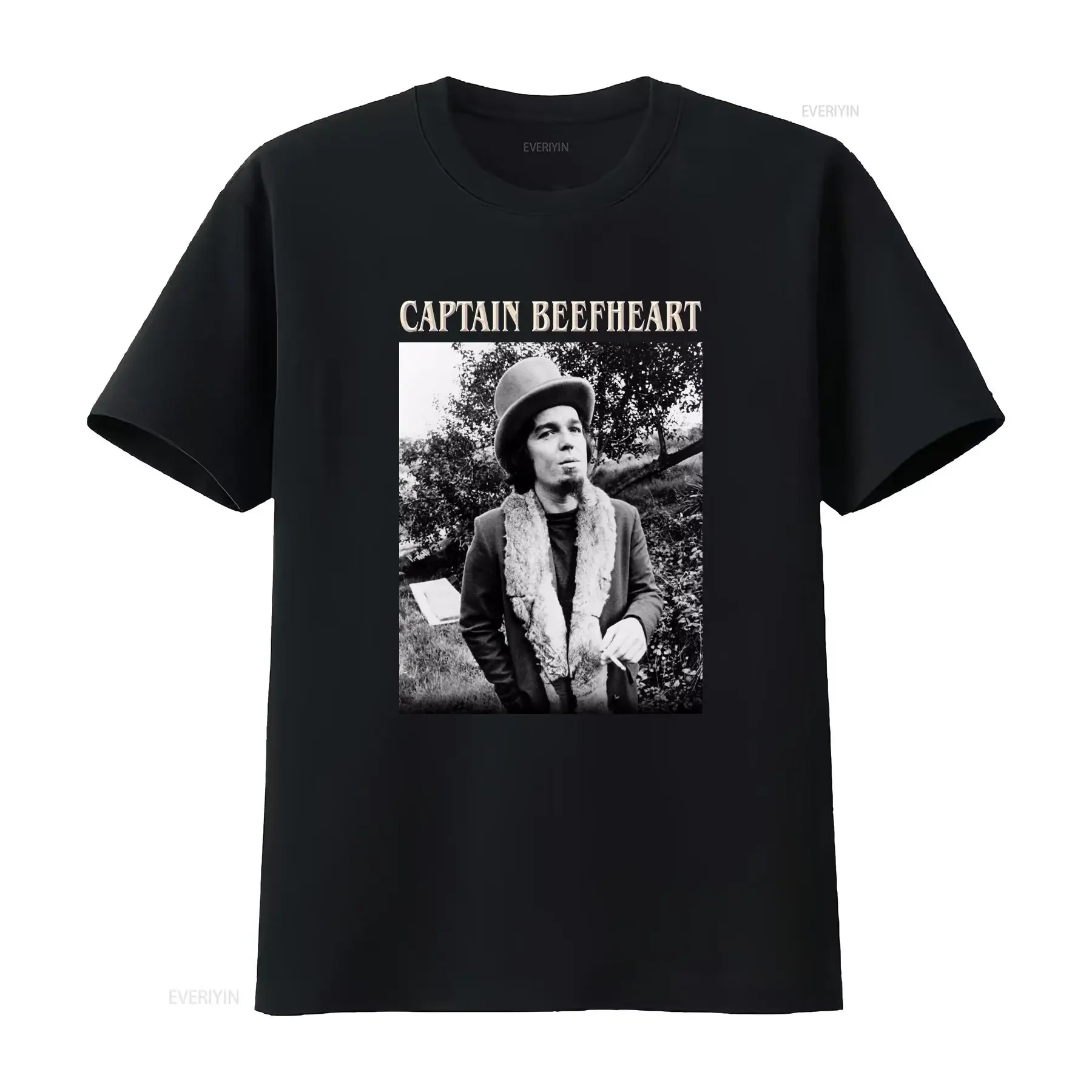 تي شيرت كابتن بيفارت فاست آند بولبوس ميوزيك تي شيرت عتيق مغسول متعدد الاستخدامات كاجوال للجنسين ملابس مصممة على الموضة للرجال #1