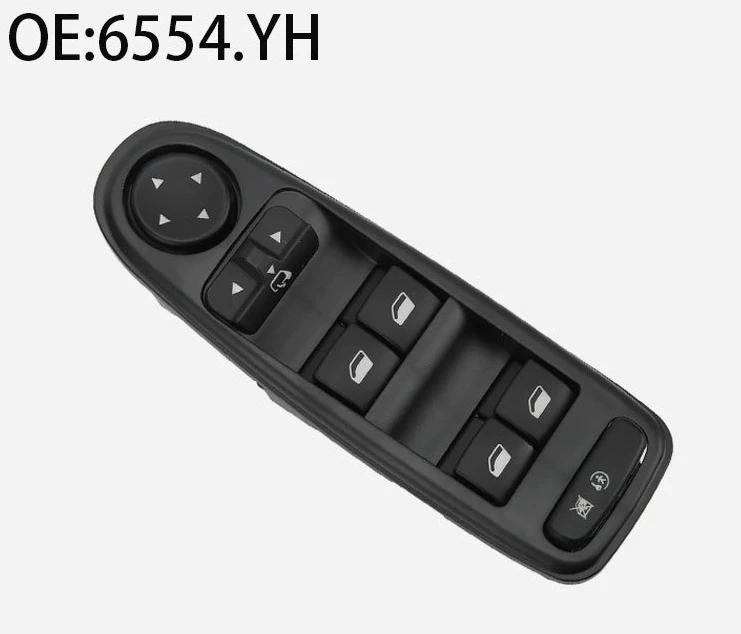 6554.YH is suitable for automotive window glass lifter control switch Installation of interior components of the car
