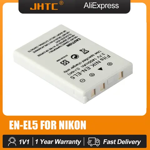 EN-EL5 EN EL5 배터리 1400mAh Nikon Coolpix P4 P80 P90 P100 P500 P510 P520 530 P5000 P5100 5200 7900 P6000 EN EL5 배터리
