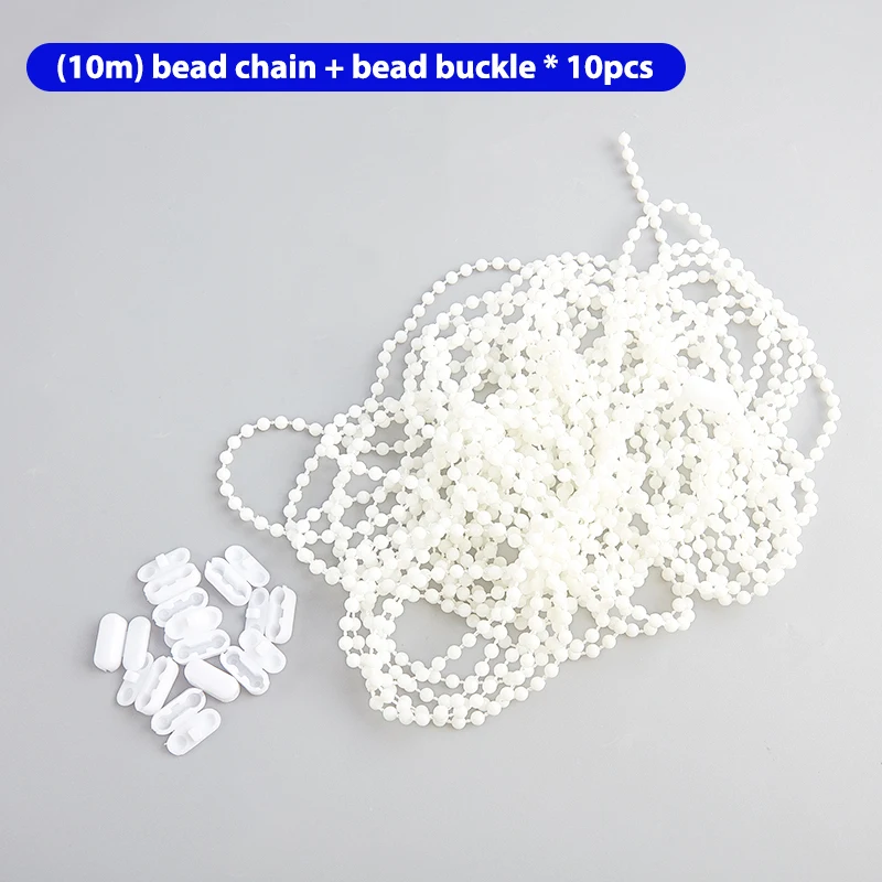 Vertical Shutter 10 Meters (10.94 Yards) Roller Blind Bead Chain Cord Roman Venetian Honeycomb Vertical Shade Blind Connector