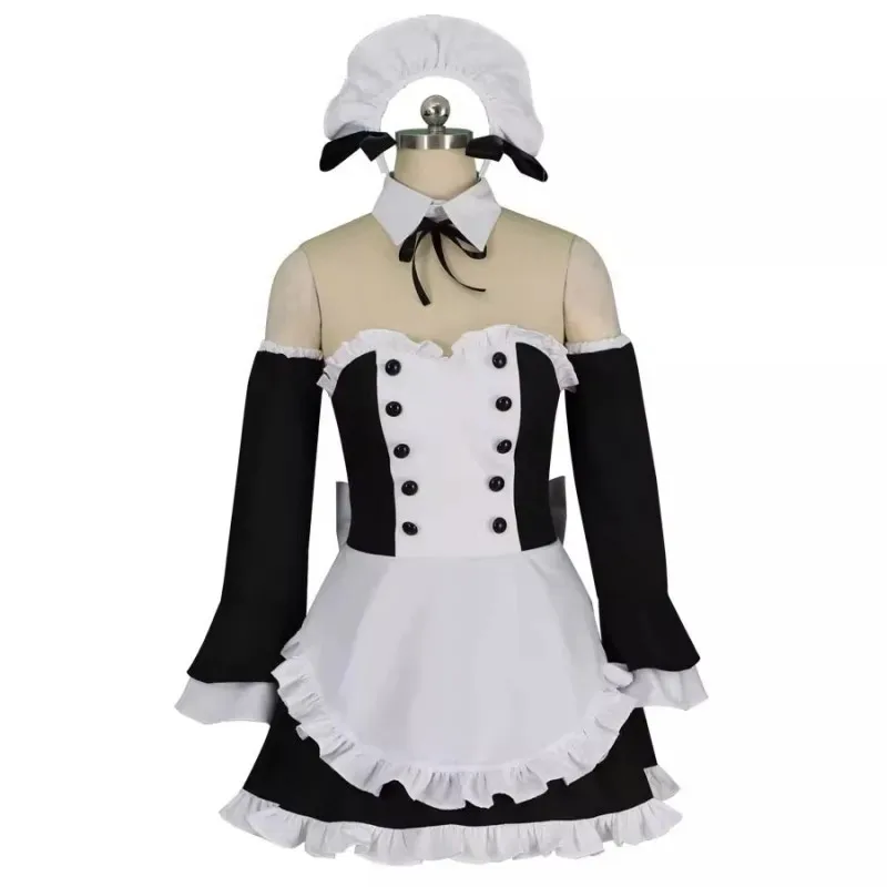 

Аниме Люси Хартфилия Косплей Платье Fairy Tail Костюм Небесный Дух Волшебная Дева Женская Униформа Горничной Косплейер Парики Хэллоуин