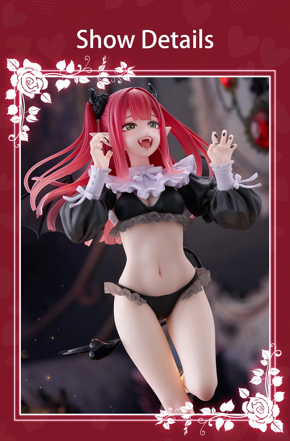29 cm Anime Figur My Dress-Up Darling T-Most Kitagawa Marin PVC Modell Cos Schöne Teufel Liz Desktop Nette Modell Spielzeug Dekor Geschenk – Detail 7