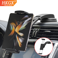 Suction Cup Tablet Car Holder Adjustable Mobile Bracket Stand for Samsung Galaxy Z Fold 4 3 2 Phones Mount for iPad GPS Holder