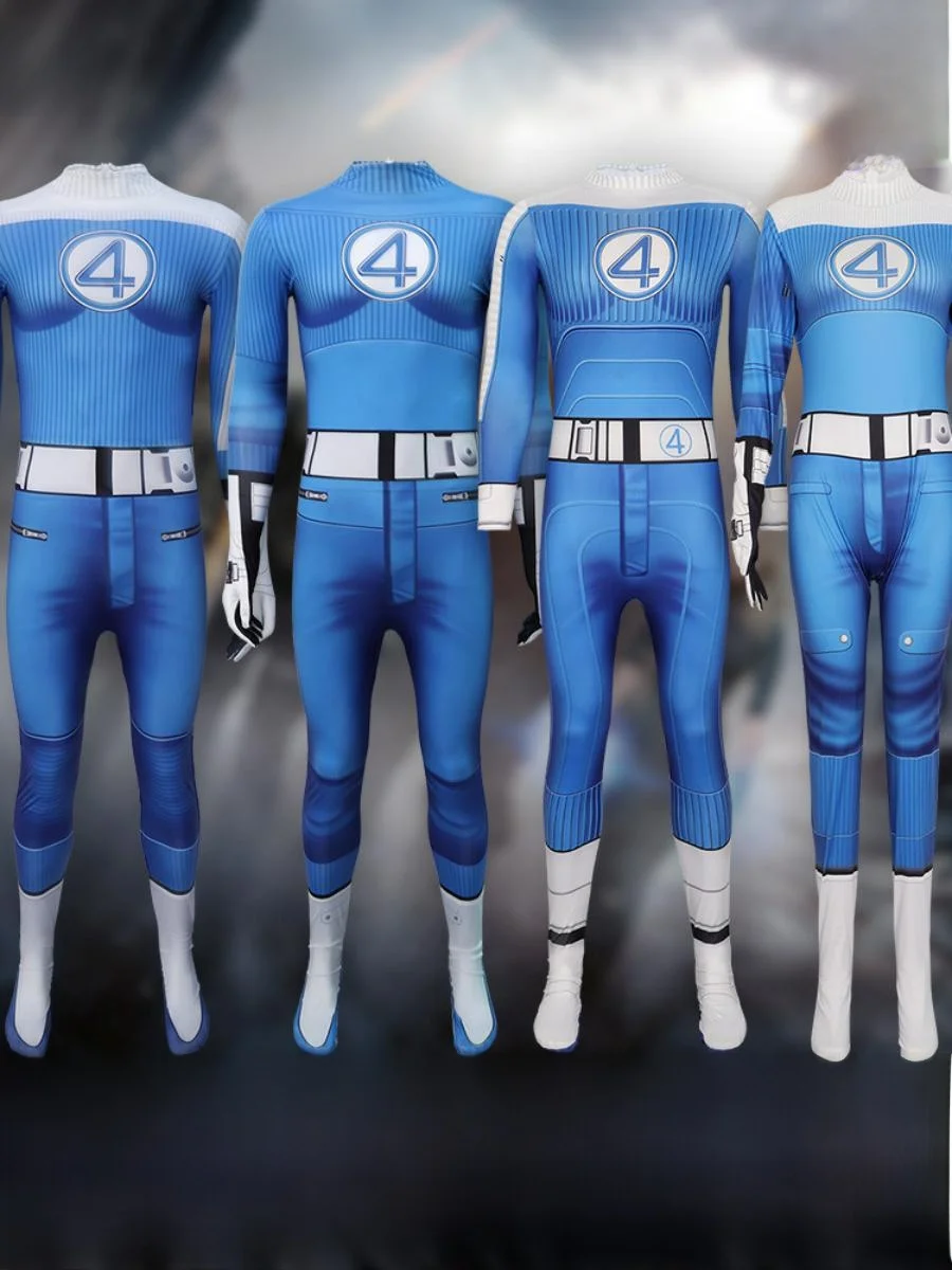 

Фильм Fstic Four Role-plang Костюм Комбинезон Новая одежда для косплея на Хэллоуин Женский традиционный костюм Сценический...