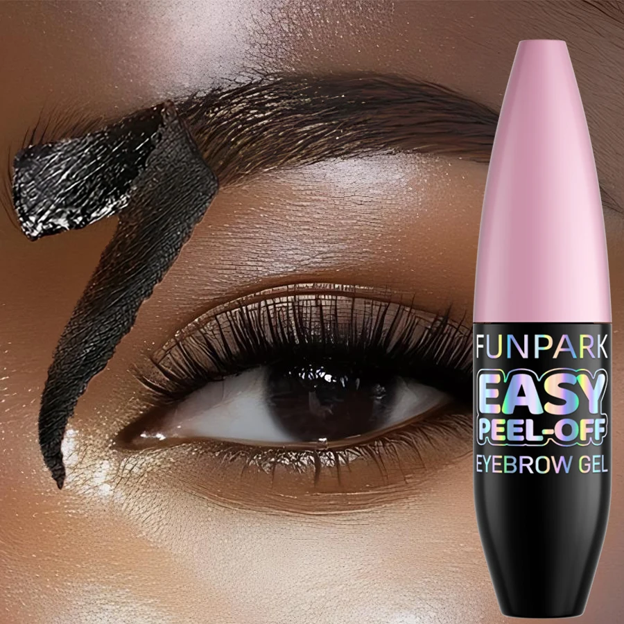 Teinte de tatouage imperméable pour sourcils, 5 couleurs, avec pochoirs, teinte semi-permanente, Gel à sourcils longue durée, maquillage, cadeaux