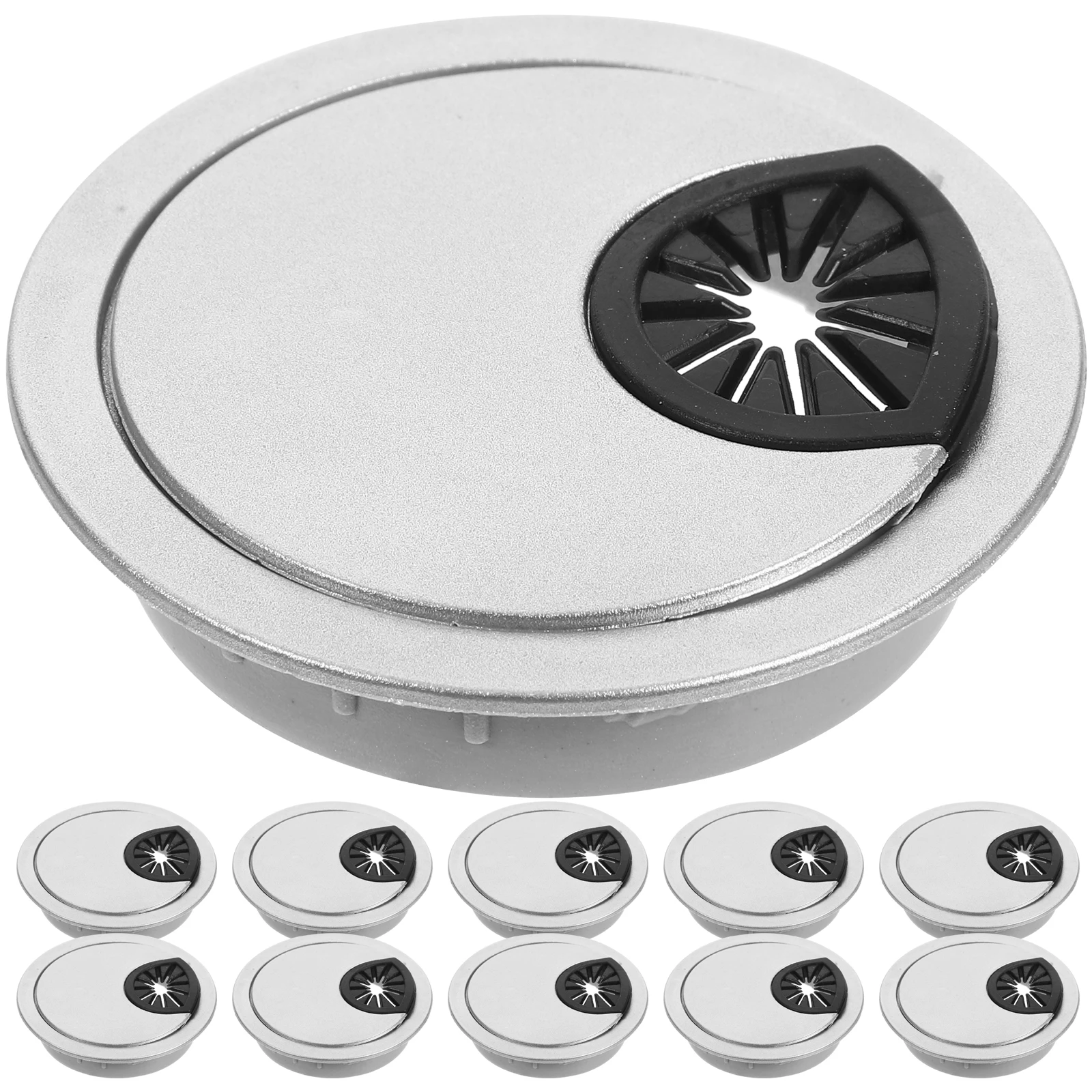 

20 Pcs Wire Hole Cover Grommets Durable Elegant Design Cable Management Desk Accessories Office Furniture Hardware