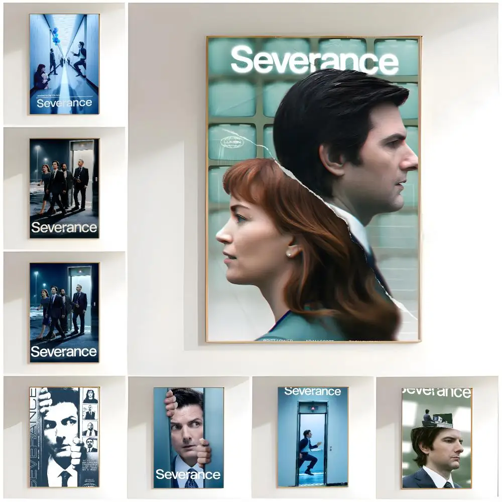 sci-fi series s-severance Poster Classic Wall Art  Home Decor  Peel and Stick Unframed