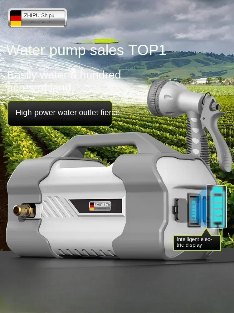 Vegetable watering machine Rechargeable Water Pump and Automatic Irrigation System with Multiple Spraying Modes