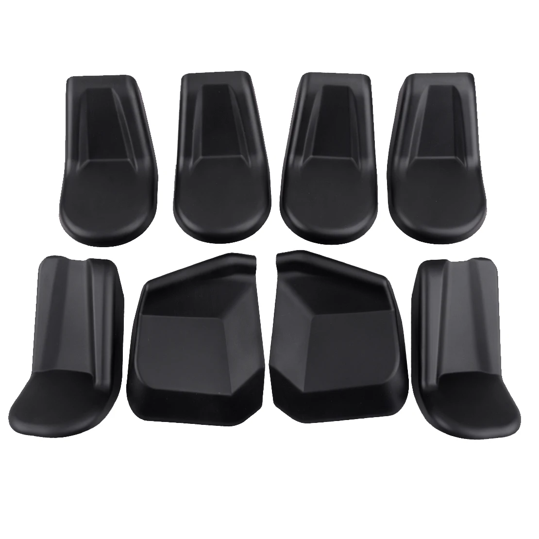 

NEW 8Pcs Interior Front Seat Screw Protector Cover Trim Fit for Jeep Wrangler JK 2007 2008 2009 2010 2011 2012 2013 2014-2017