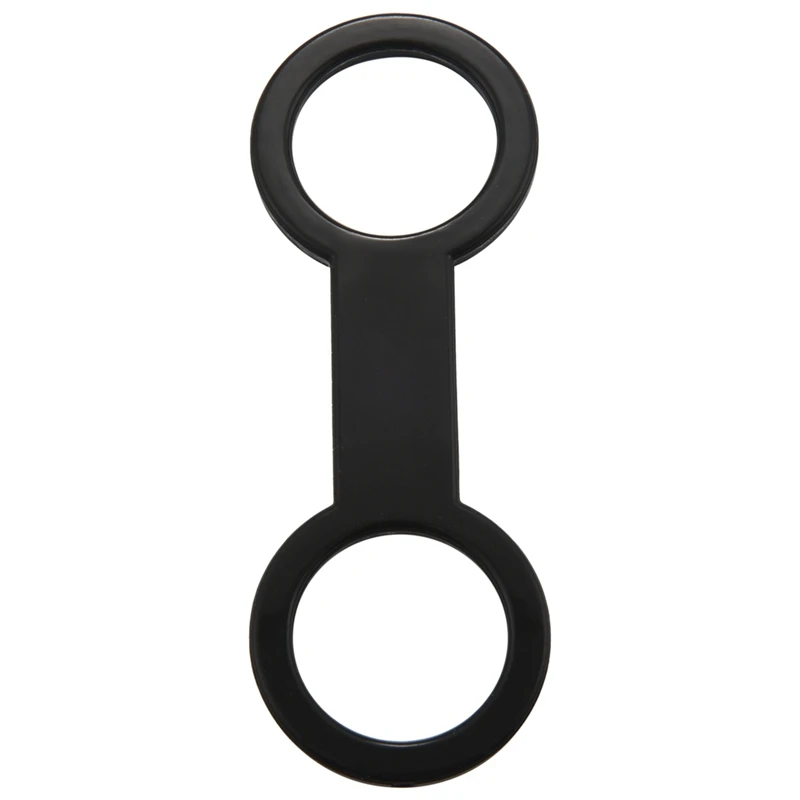 160X Scuba Diving Dive Snorkeling Silicone Snorkel Mask Strap Keeper Holder Clips Retainer Attachment Gear Spare Black