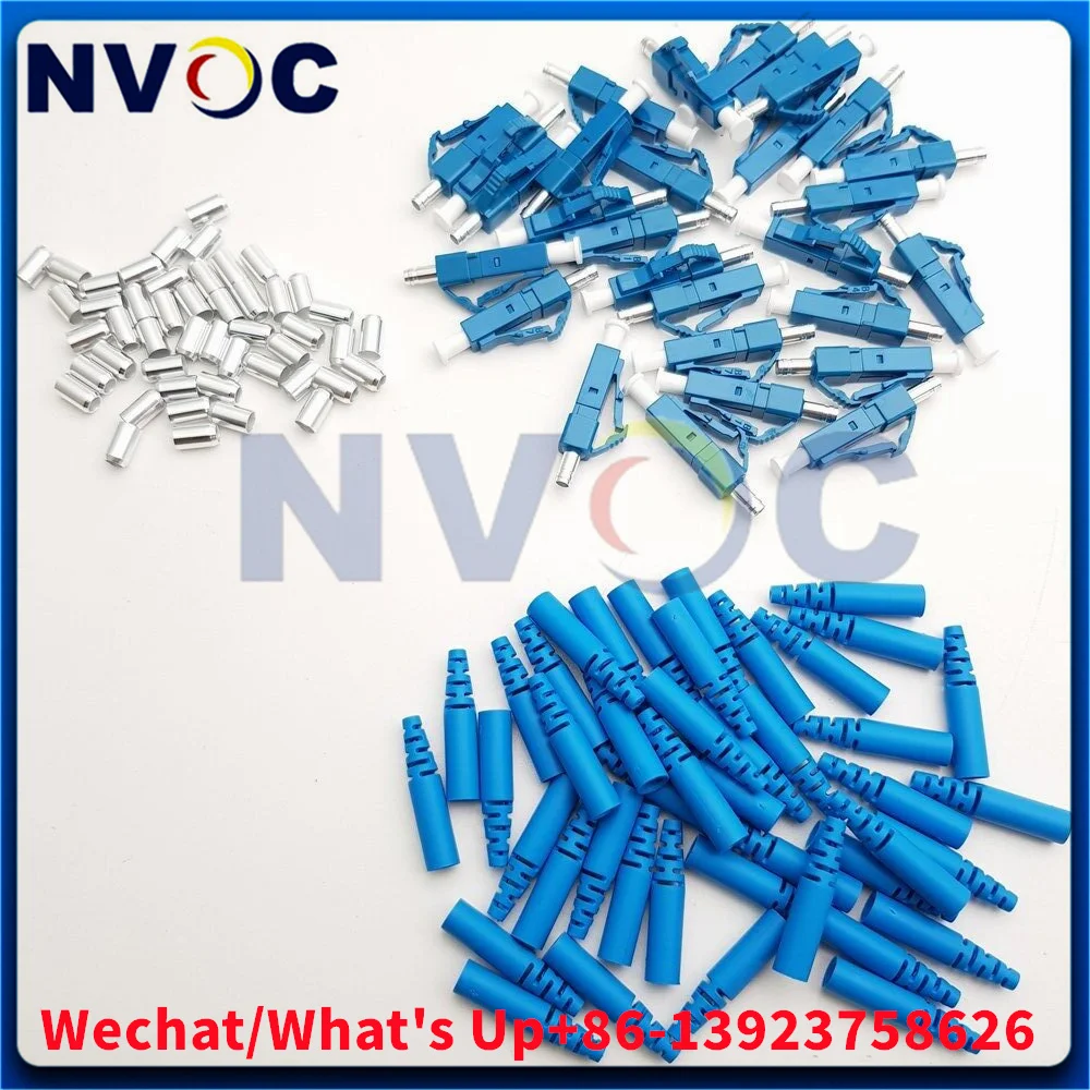 lc-upc-sm-sx-12mm-blue-with-blue-boot-100pc-lc-apc-sm-sx-12mm-green-with-green-boot-100pc