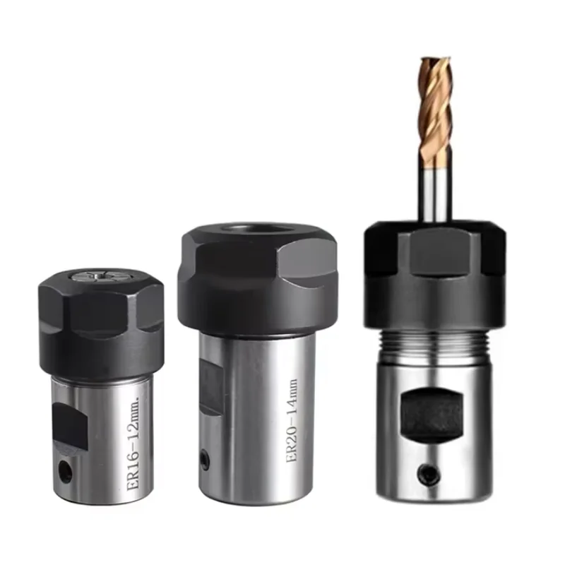 ER8 ER11 ER16 ER20 ER25 Chuck Collet Spindle Motor Shaft Extension Rod Spindle Chuck Lathe Tool Set C16 C20 C25 C32 Holder Inner