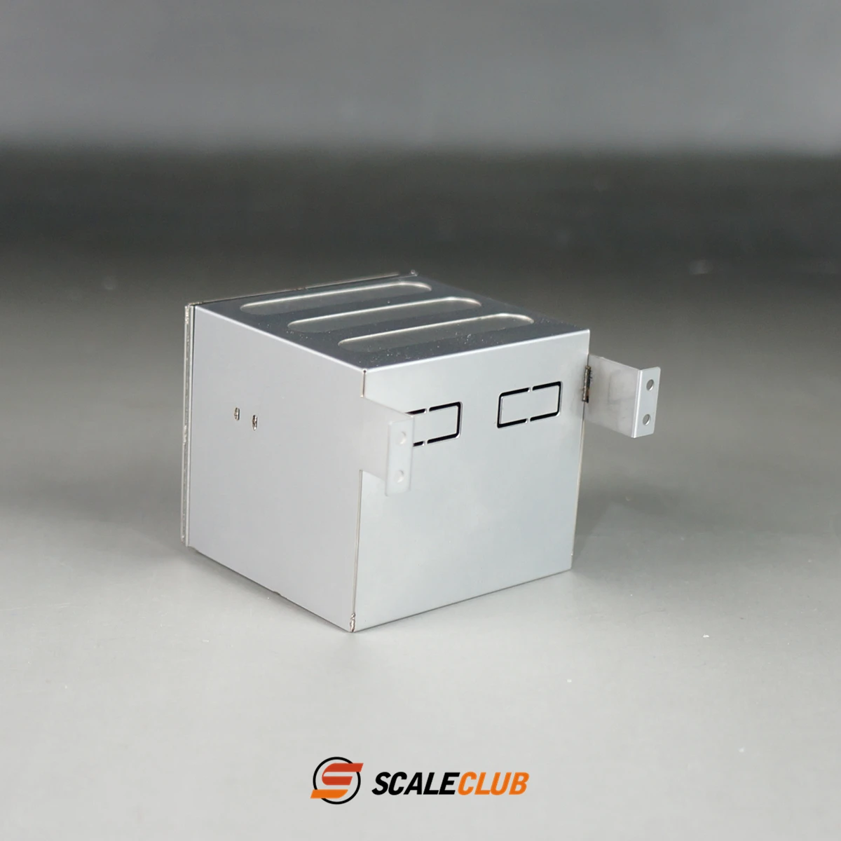 صندوق أدوات محاكاة معدني لـ 1/14 Tamiya RC سكانيا مان بنز فولفو ريجال سكانيا رجل Lesu Actros 1851 RC جرار مقطورة قلابة #6