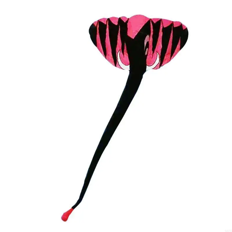 216’’ Single String Kite 3D Elephant Kite Outdoor Sport Kids Family Backyard Toy