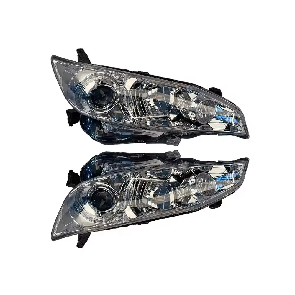 1 Pair Car Headlights For Toyota Wish  AE20 ZGE20W Lens Automobile Headlamp 81185-68080 2009-2012 Lens