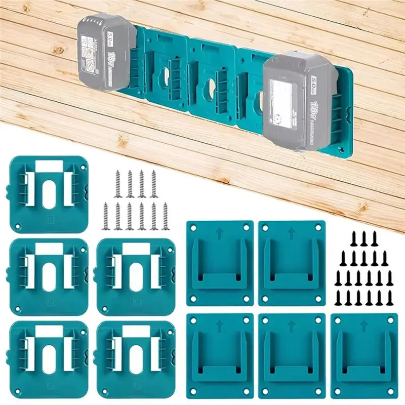 A98E-Battery Storage Organizers Formakita Battery Tools Machine Holder Wall Mount Bracket Battery Storage Rack