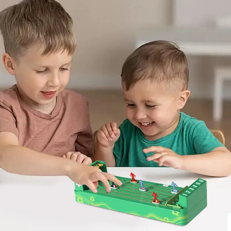 Juego de mesa de carreras de caballos, mesa divertida, escritorio de carreras de caballos, juego de estrategia de fútbol, fiesta familiar