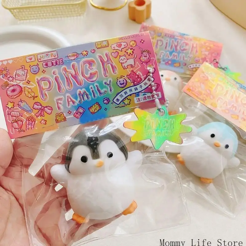 Penguins vorm squeeze speelgoed langzaam opkomende pinch speelgoeddier voor volwassen kinderen ontspannen
