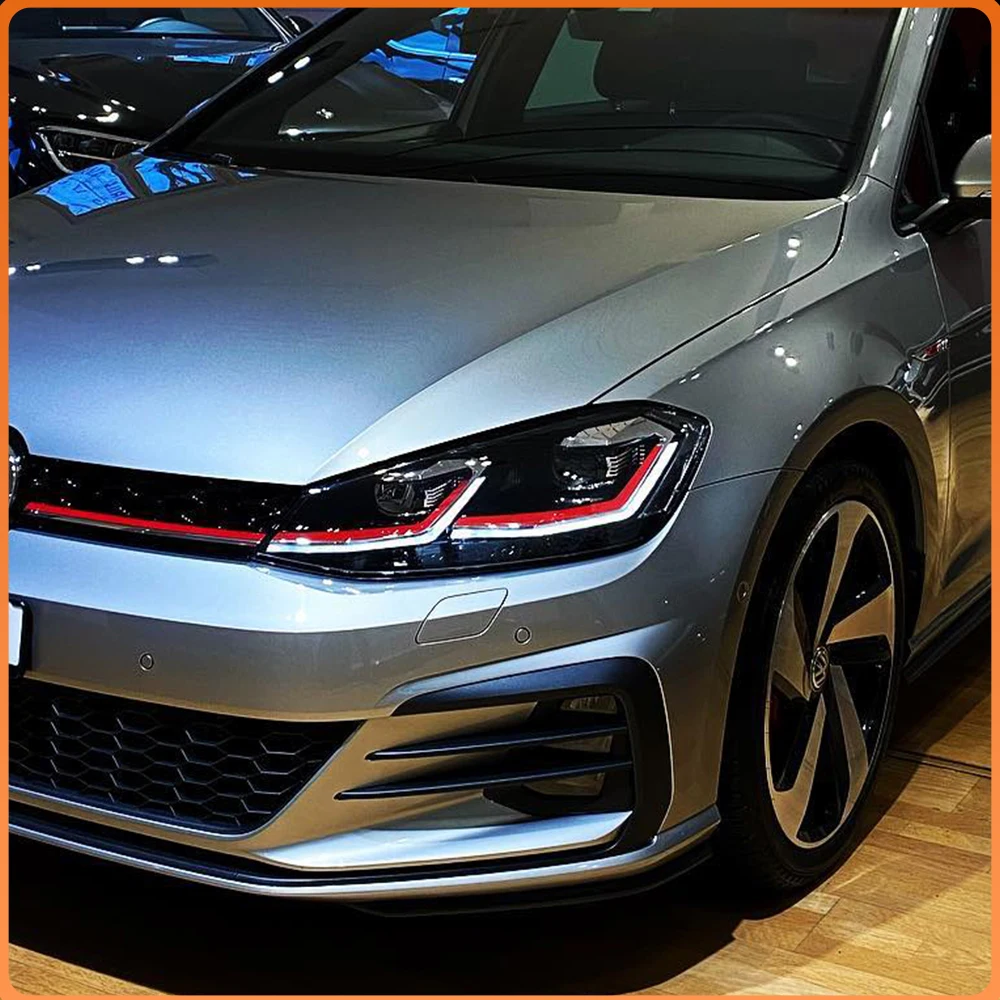 

For VW Golf 7 MK7 2013-2017 LED Projector Lens Headlights Plug Play High Quality Car Front Lamps Assembly Upgrade Accessories