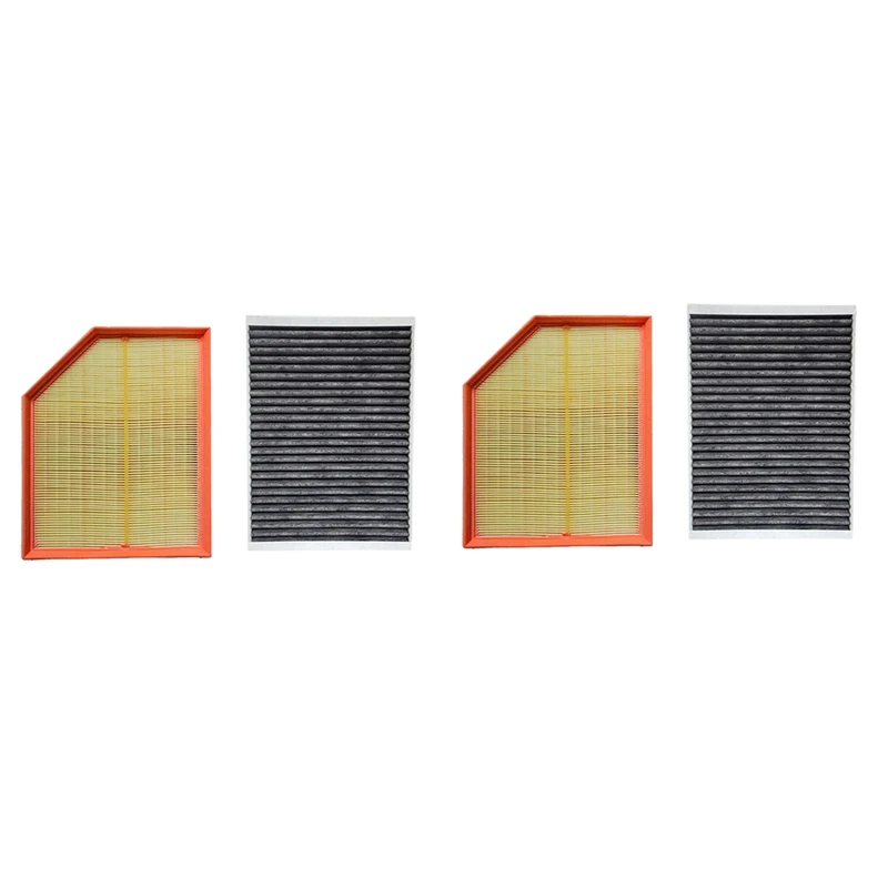 

2X Car Air Filter+Cabin Filter Set Car Accessories For VOLVO XC90 2Th 2014-2021 2.0 D4 D5 T5 T6 T8 31407748 31370089