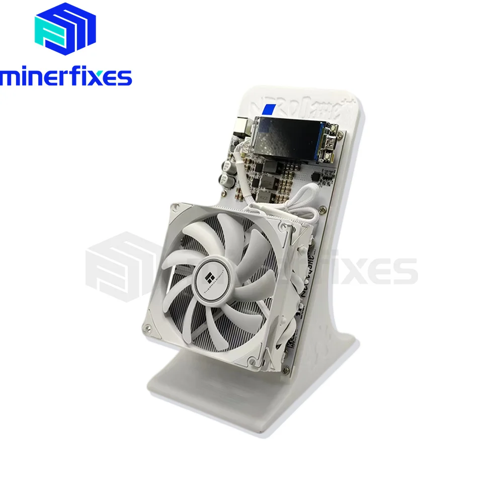 آلة تعدين Bitaxe NerdQaxe 4.8TH/s Bitcoins 4 قطع BM1370 Asic Chip Solo BTC 68W 2.4G WiFi مفتوحة المصدر Btc #2