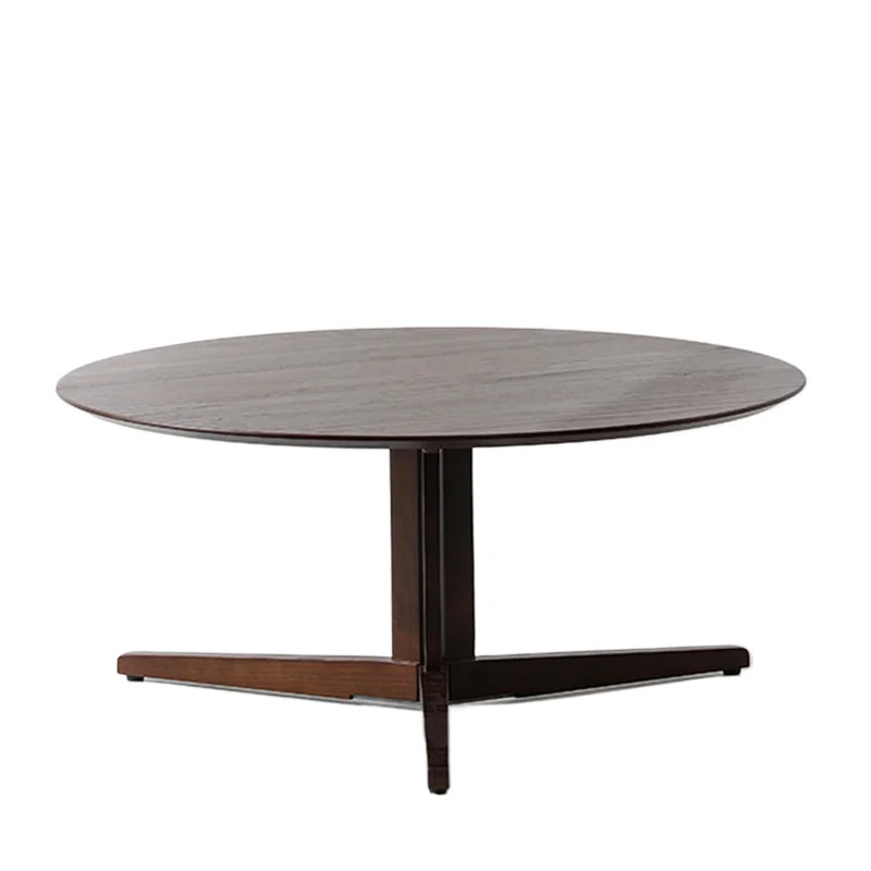 

Simple living room sofa walnut small side table, oak side table designer creative furniture