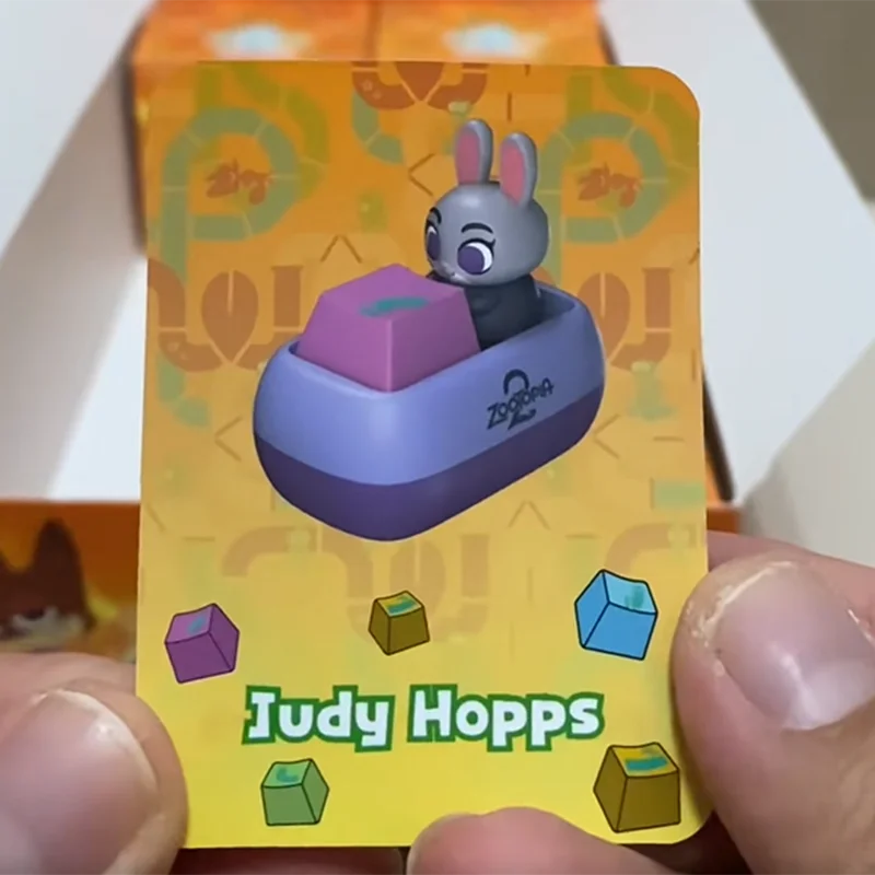 جديد أنيمي Zootopia كيكابس نيك جودي صندوق أعمى العصرية غامضة رائعة لوحة المفاتيح زينة تحصيل صديق هدية عيد