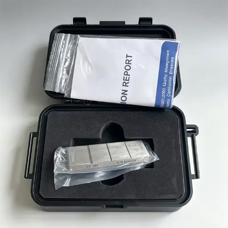Wmwmnu for EDM Eddy Current Calibration Test Block NDT Standard Reference Specimen for Eddy Current and Ultrasonic Flaw