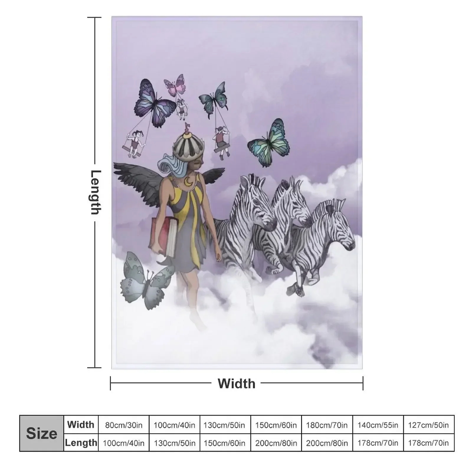 Little Wing Throw Blanket manga Loose Retros decorative warm for winter funny gift Blankets