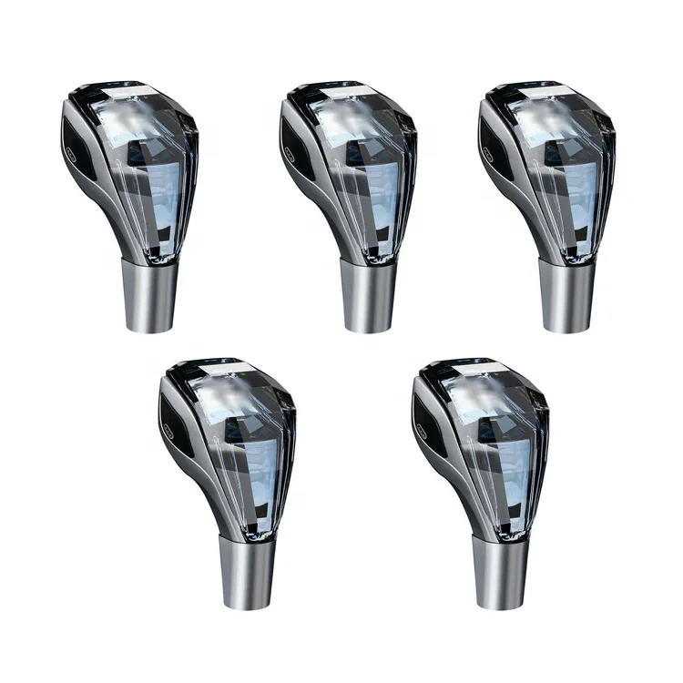 

Hot Selling Crystal Manual 5 Speed 6 Speed Universal Car Gear Knobs with 8mm 10mm 12mm