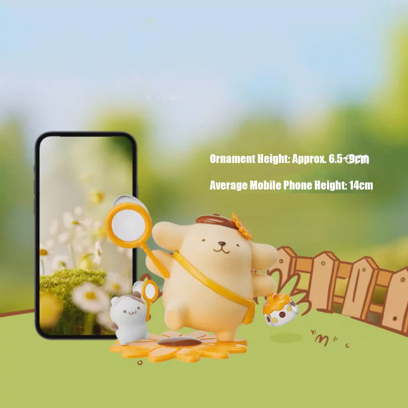 ตุ๊กตาปอมปอมปูริน ซีรีส์โฟร์ซีซั่นส์ กล่องสุ่ม ของเล่นการ์ตูนน่ารัก กล่องเซอร์ไพรส์ ของตกแต่งโต๊ะทำงาน ของสะสม ของขวัญคริสต์มาส