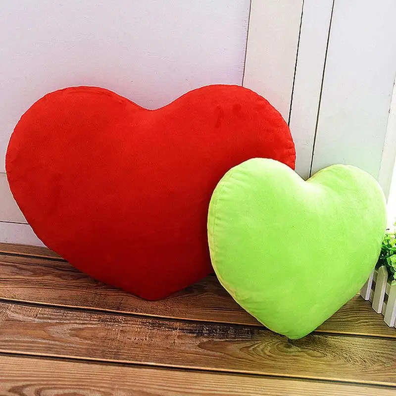 Soft Heart Shaped Pillow Heart Plush Toys Heart Pillow Stuffed Toys Cute Pillow Girl Throw Pillows Couch Cushion Heart Decor