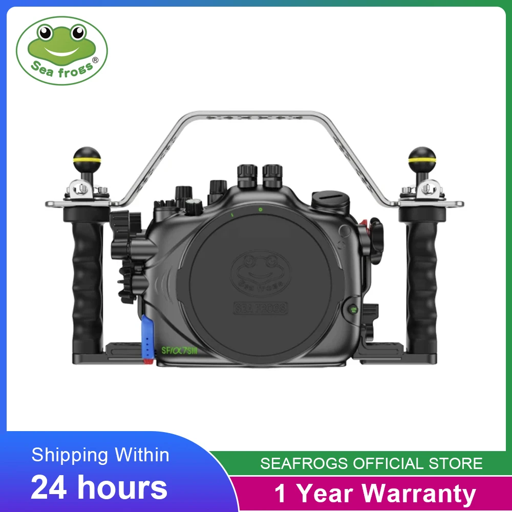 Seafrogs SF10005 100M New Design Housing Waterproof Aluminum Alloy Camera Case For Sony A7SIII