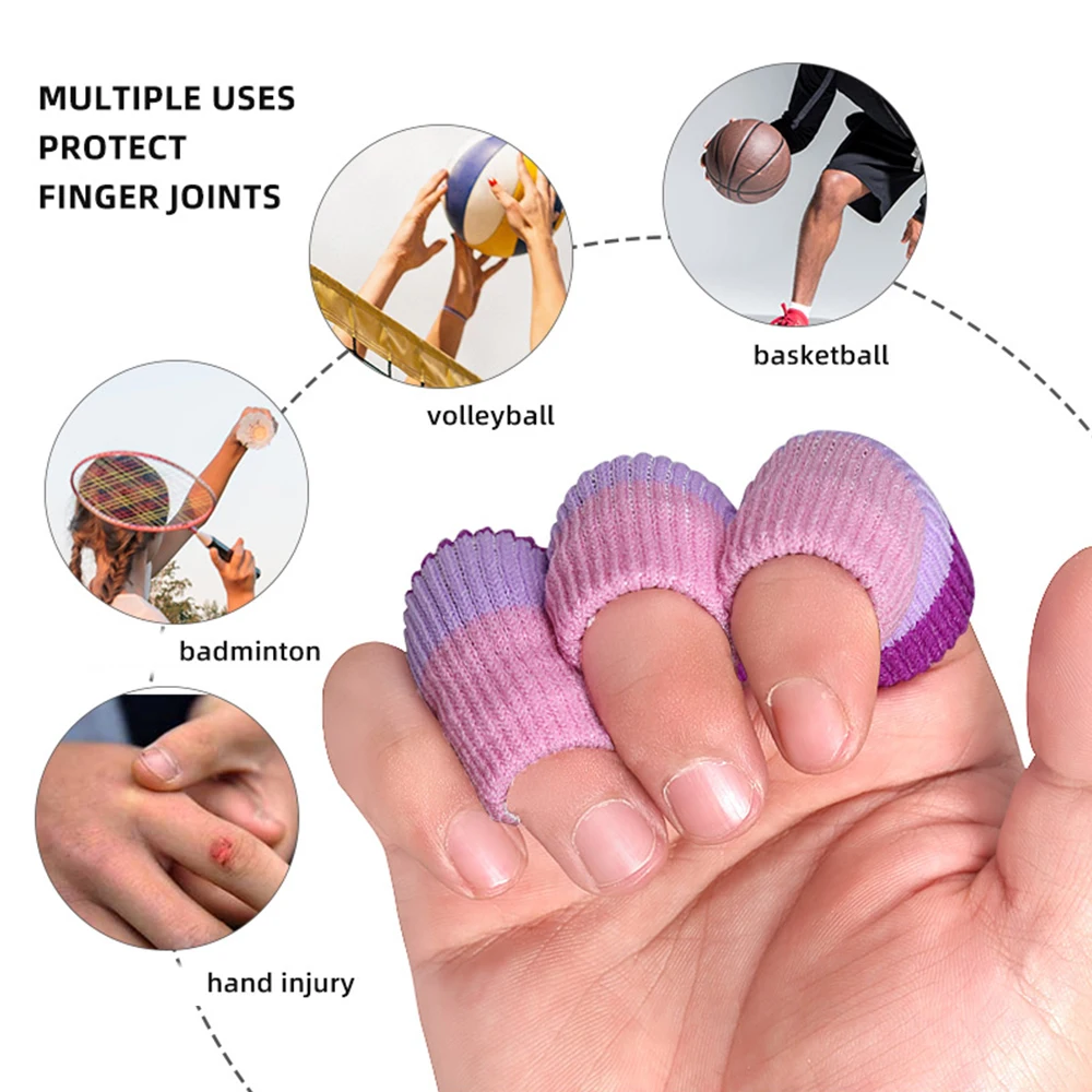 กีฬานิ้วมือบีบอัดข้ออักเสบสนับสนุน Elastic Guard บาสเกตบอลป้องกัน Thumb Splint Brace Tape Relief ปวด Trigger