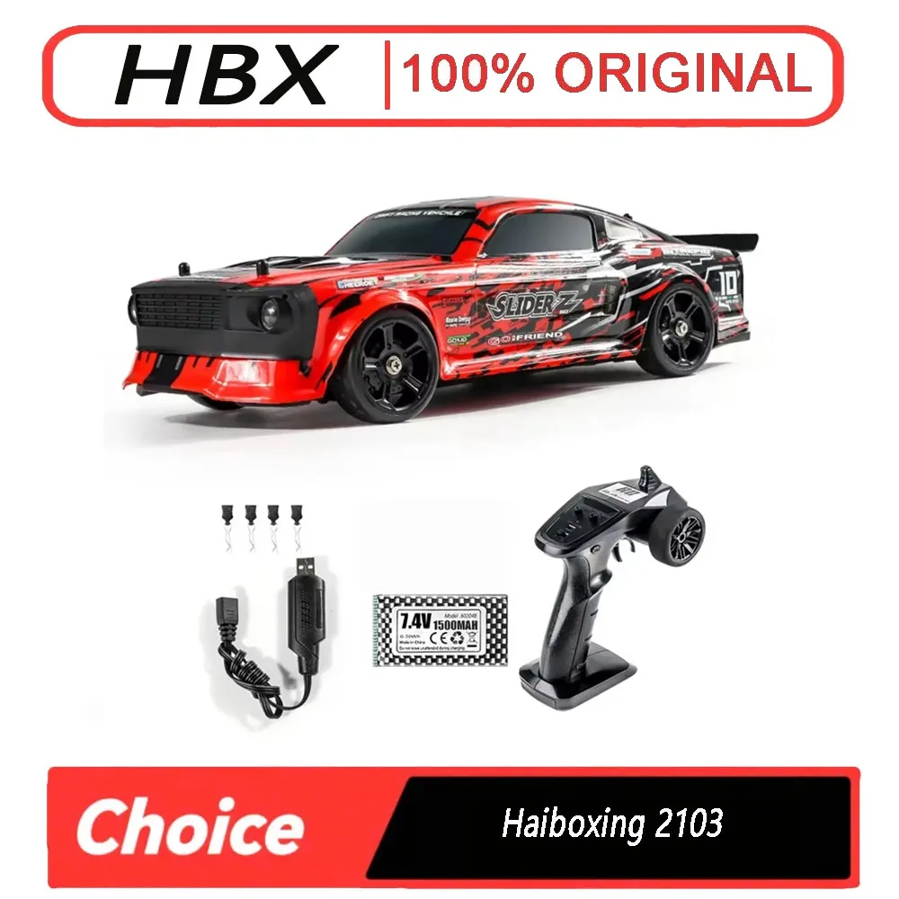 

Haiboxing 2103 Электрический 4WD Drift RC Автомобиль RTR 2,4 ГГц Радиоуправление 390 Гироскоп с матовым двигателем Водонепроницаемый 35A ESC Светодиодные фонари