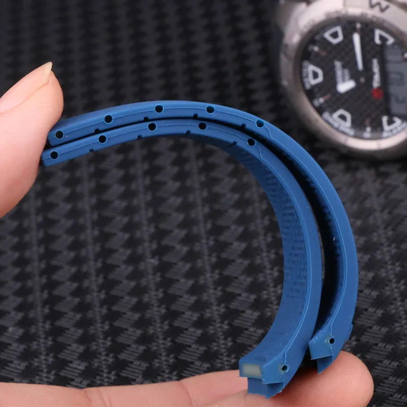 Rubber silicone strap For Tissot 1853 Tengzhi T-Touch original T013 rubber watch band T047T081T33 silicone watch band 20mm 21mm