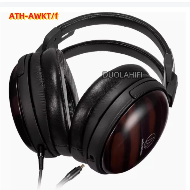 Audio Technica/ATH-AWKT/F Black Sandalwood Bowl HIFI Headphones Brand New Original Genuine