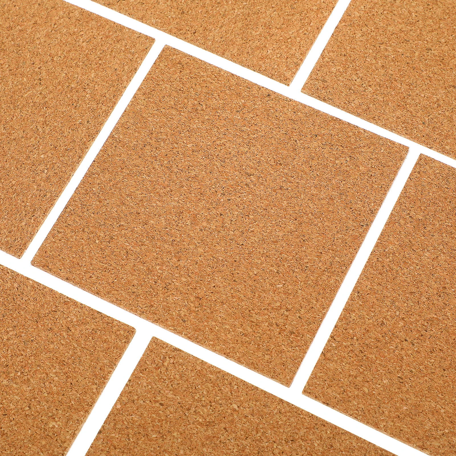 

36Pcs 2mm Thickness Cork Gasket Self-Adhesive Anti-Slip Durable for Coasters DIY Crafts Home Decoration Cork Strip