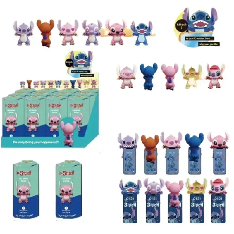 1-24pcsStitch Sonny Angel Surprise Stitch Blind Box Party Angel Mysterious Blind Box Anime Figure Model Toy Christmas Gifts