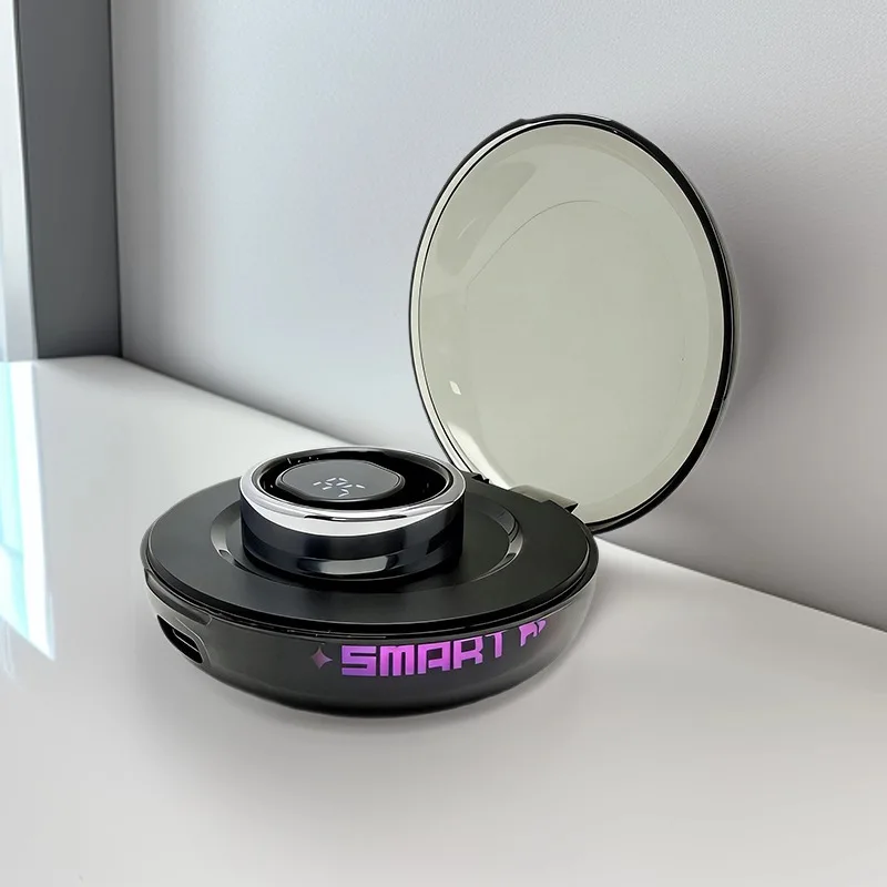 

LED Smart Ring Charging Cassette Display Compatible with Multiple Models Magnetic Ring Charging Case Portable