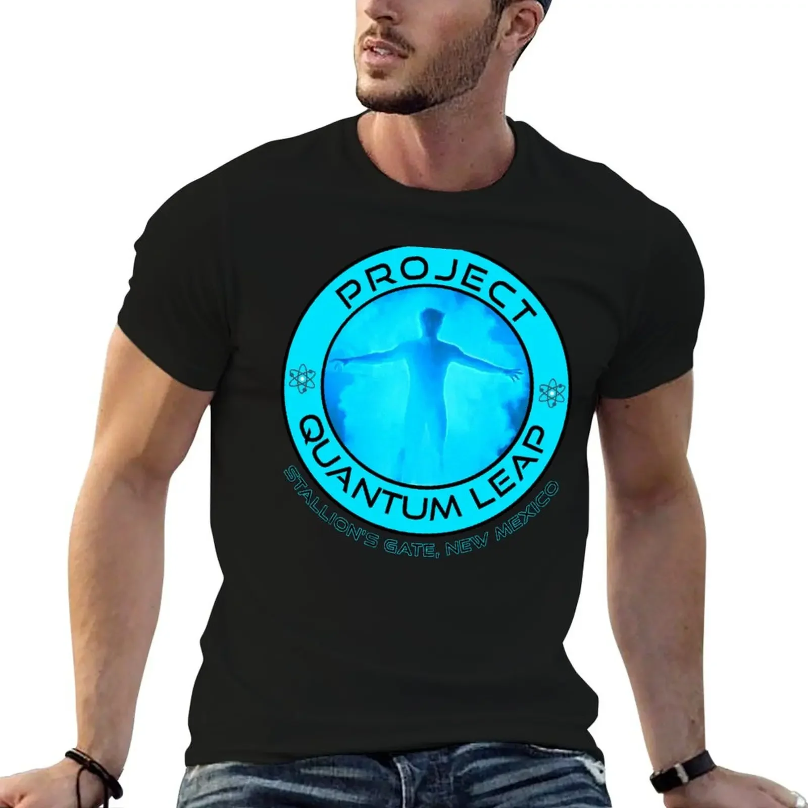 

Project Quantum Leap T-Shirt anime Clothing anime tshirt funny t shirts for men