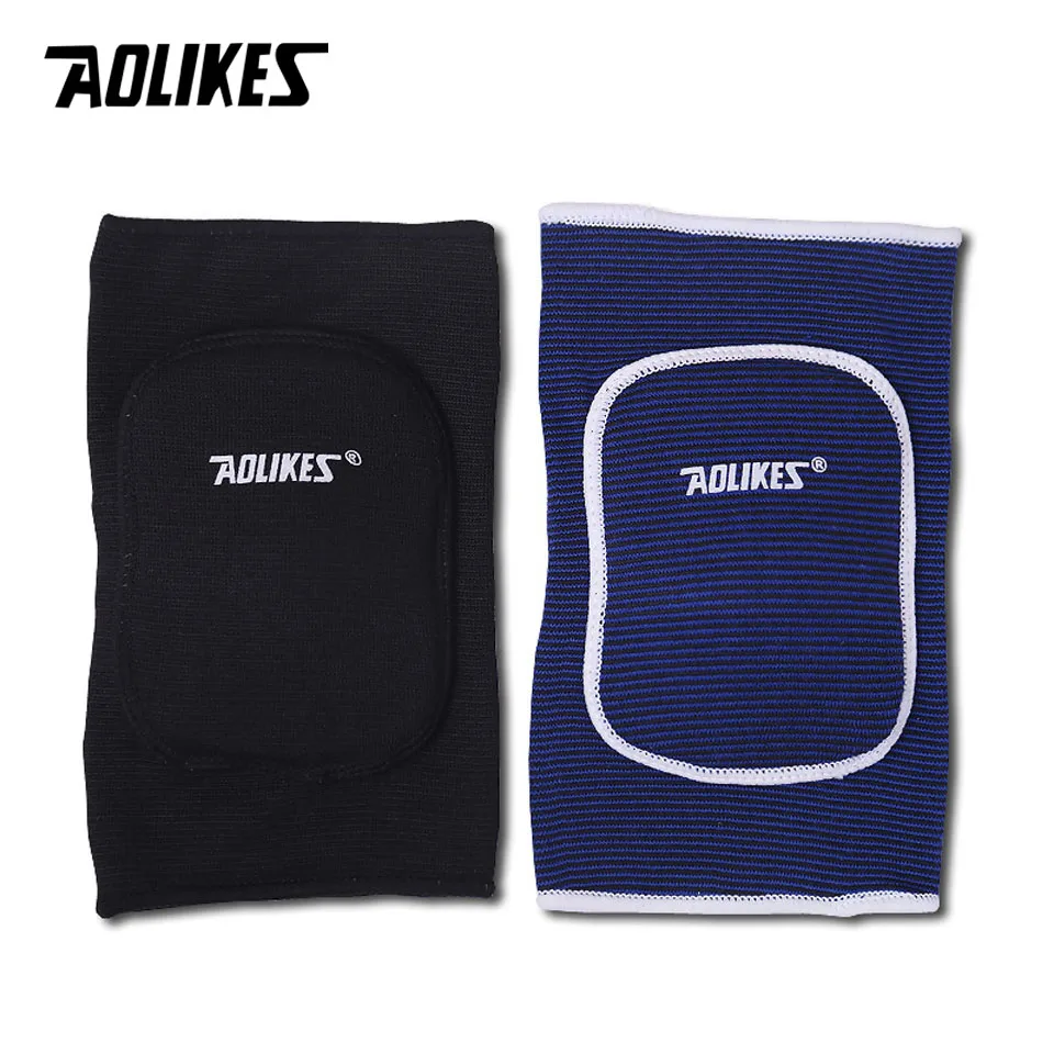 AOLIKES 1 Pair Kids Adult Dancing Skating Skateboard Cycling Sponge Knee Pads Anti-crash Children Kneepads Knees Protector