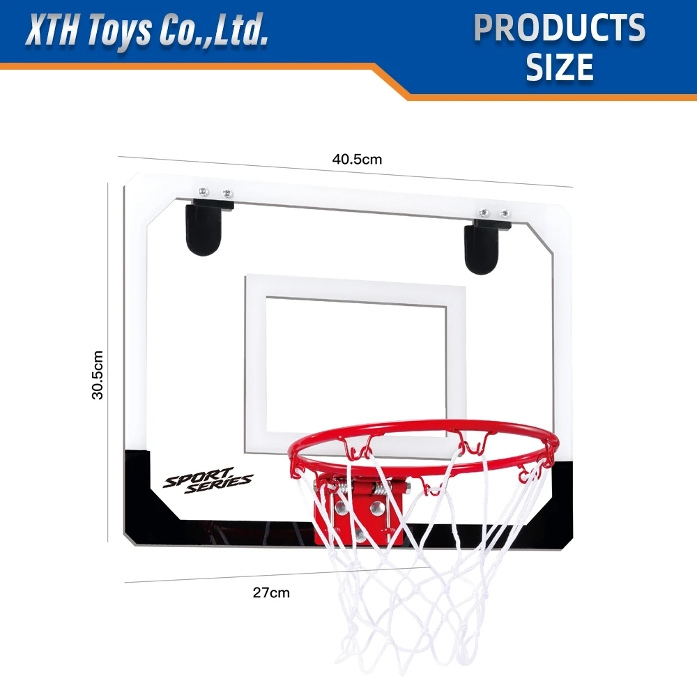 2025 Mini Indoor Wall Mount ห่วงบาสเกตบอลขนาดเล็กกีฬาการฝึกอบรมเกมสําหรับเด็กและผู้ใหญ่ของเล่นบาสเกตบอล